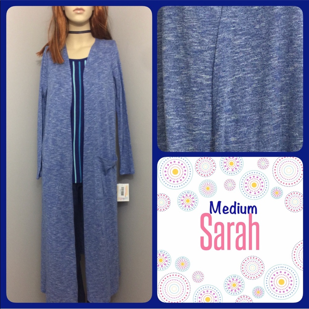 NWT LuLaRoe Medium “Heather Blue” “Sarah.”